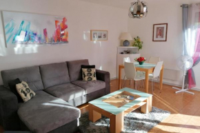 Spacious flat terrace beautiful view Tram CDirect access Grenoble #A4, Seyssinet-Pariset